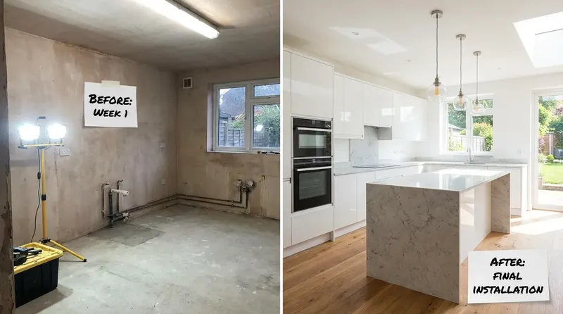 Küchenmontage Projekt